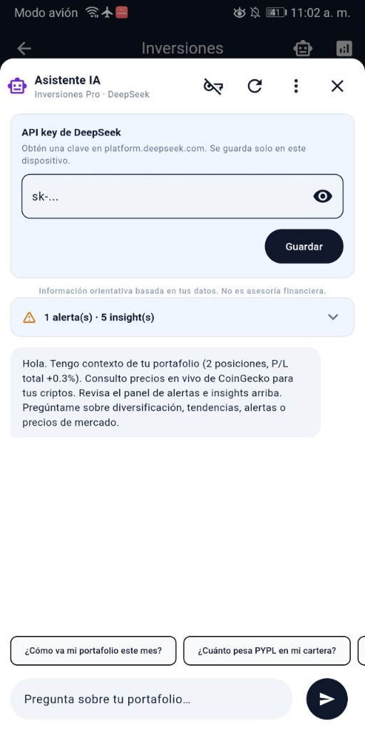 Asistente IA DeepSeek